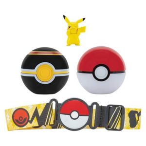 Coffret Pokemon : Ceinture Du Dresseur Avec Dive Ball Et pokeball