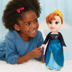 La Reine des Neiges - Poupée chantante Elsa 38 cm + micro - Parole de mamans