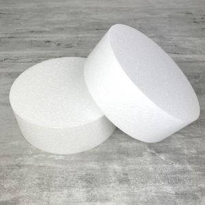 Disque En Polystyrène Haute Densité - Épaisseur 15 Cm, Diamètre 25 Cm, Densité 28 Kg/m³, Pour Maquette, Isolation, Bricolage