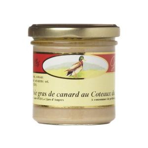PATÉ FOIE GRAS Bloc de foie gras de canard aux Coteaux du Layon, Verrine 125 gr