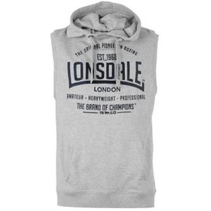 SWEATSHIRT Sweat-shirt à Capuche sans manche Lonsdale Homme G