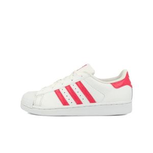 chaussure superstar rose pale