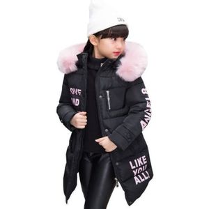 Pantalon 2 Pièces Ensemble Enfant Fille Hiver Coton Épaississant Chaud Sweat À Capuche Manteau Veste Pantalon 2 Pièces Ensemble Enfant Fille Hiver Coton Épaississant Chaud Sweat À Capuche Manteau Veste