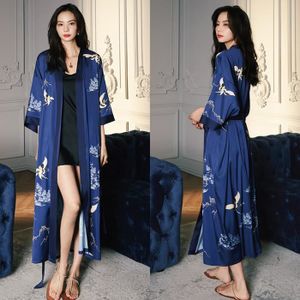 Kimono satin doublé polaire sale