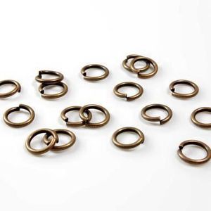 Pack of 200//6 mm Jump Rings for Jewellery Making