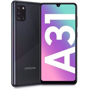 SMARTPHONE Samsung Galaxy A31 6 Go/128 Go Dual SIM  Noir