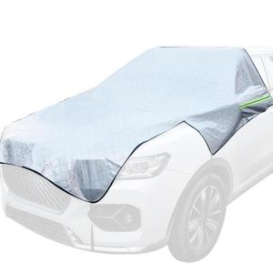 SUV Silver Demi-housse de voiture, imperméable, intérieur et