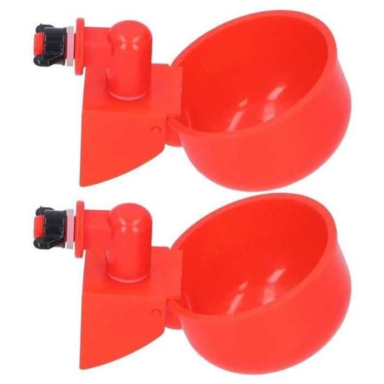Mangeoire Pour Poules Et Volailles – Capacité 3 Kg, En PP Robuste, Base Stable | Pour Poulailler, Basse-cour