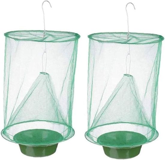 Attrape-Mouches Et Insectes Pour Enfants - Longue Poignée 28cm, Fenêtre D'Observation Grossissante 5x - Outil D'Exploration Nature Inoffensif - 3