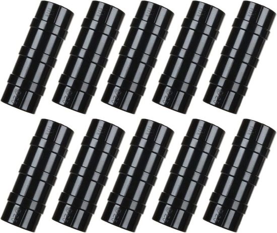 Lot De 50 Pinces De Serre Pour Abri Jardin 11 Mm - Fixation Film De Serre, Filets, Tubes - Plastique Vert Résistant