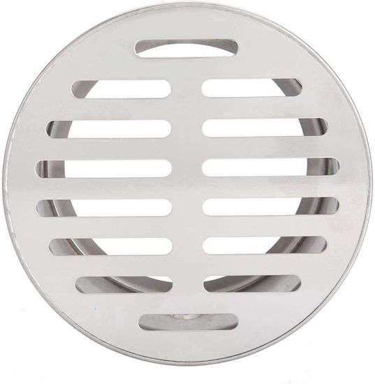 Grille De Drain Extérieur En Acier Inoxydable – Couvercle Rond Pour Balcon, Jardin, Toit, Tuyau D’Évacuation (Diamètre 160 Mm) - 5