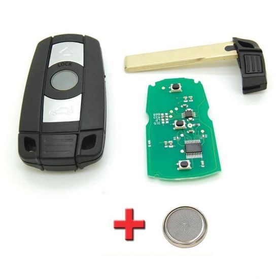 Clé électronique vierge 868MHZ BMW E36 E38 E39 E46 - Cdiscount Auto