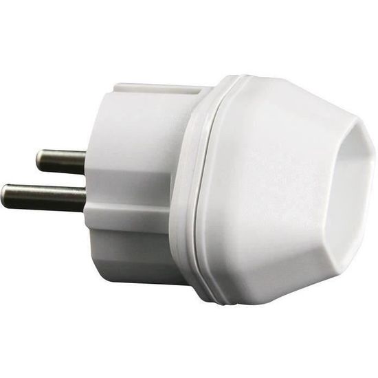 Adaptateur De Prise Voyage Suisse Vers France/UE - 2300W - Garantie 1 An