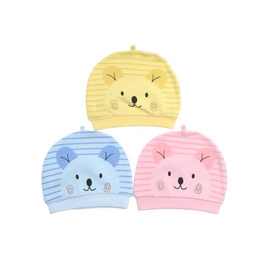 Fleur Imprimer Bébé Bonnets Bohème Double Couches Plié Noué Turban