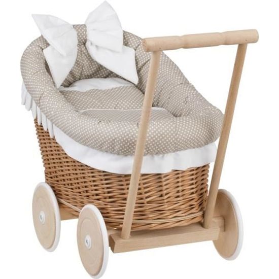 Landau Poussette Pour Poupee En Osier Naturel Poignee Et Roues En Bois Avec Tissu Beige Et Blanc Cdiscount Jeux Jouets Landau Poussette Pour Poupee En Osier Naturel Poignee Et Roues En Bois Avec Tissu Beige Et Blanc Cdiscount Jeux Jouets