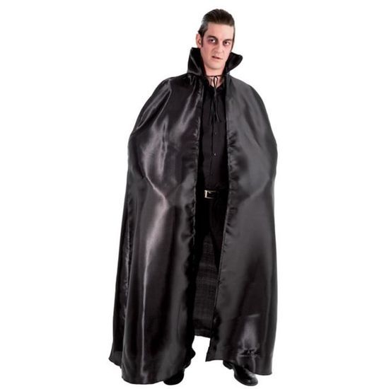 WELLXUNK Cape De Vampire D'Halloween, 150cm Cape Réversible