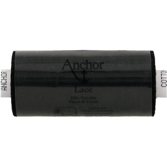 Fil à Coudre Métallisé ANCHOR - 100m, épaisseur 50, 2.6g - Nylon/polyester Pour Machine à Coudre - 8