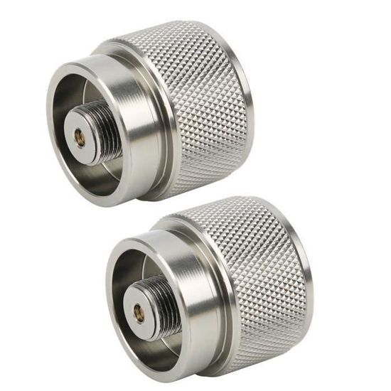 Adaptateur Convertisseur De Bouteille De Gaz Pour Réchaud De Camping – Tuyau En Acier Inoxydable, Compatible Propane, Pour Plein Air !