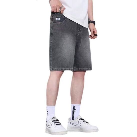Short Femme En Jean Déchiré élastique - Effet Délavé Avec Poches - Confortable Pour L'été - Taille S à XL - 2