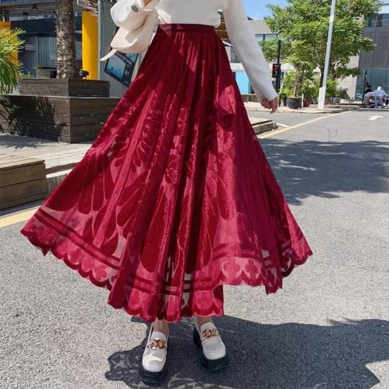 Jupe tutu sales rouge femme
