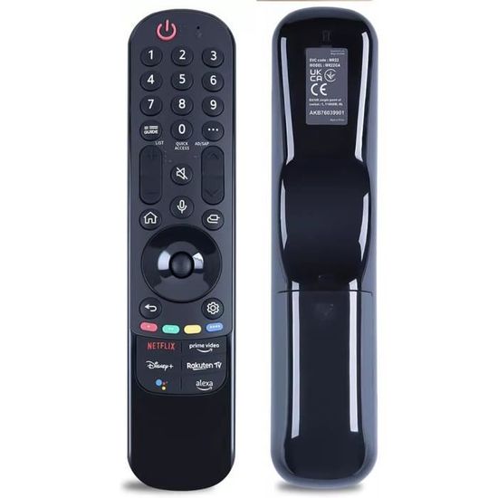 Mr21Ga Magic Télécommande De Rechange Pour Magic Tv, Télécommande ...