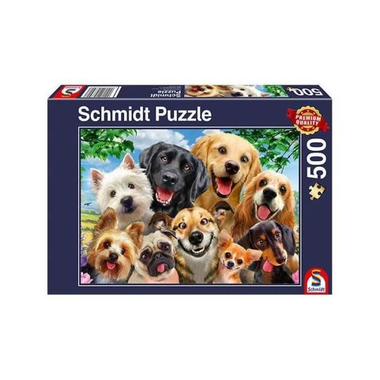 Puzzle Schmidt 500 pièces - Dessins animés et BD - Adulte - A partir de 10 ans