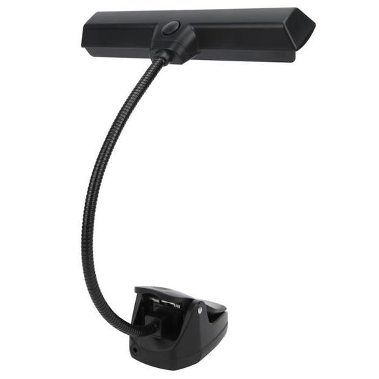 Lampe De Pupitre Showlite Bright Light 8+ - LED Rechargeable, Blanc Chaud/Froid, Pince - Pour Musiciens