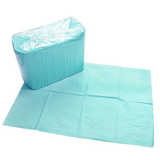 Bavoirs Dentaires Jetables Imperméables 13x18 Cm – Lot De 125, Pour Tatouage, Dentisterie, Esthétique