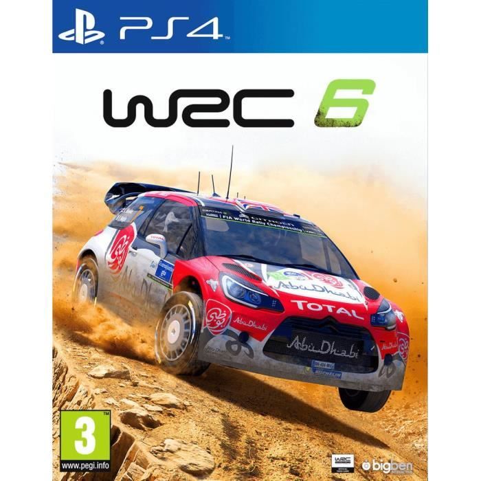 WRC 6 Jeu PS4
