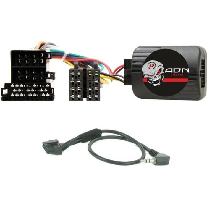 Interface Cde au Volant Peugeot Boxer 08-14 Mini-ISO Pioneer/ Sony - ADNAuto - ADN-CAV