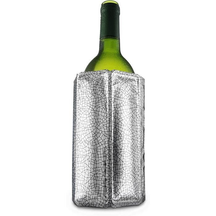 Vacu Vin 38803606 Rapid Ice Wine Cooler - Silver