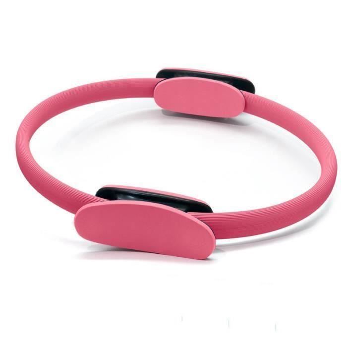 Bague Pilates, cercle magique, sport de corps, force de forme physique d'exercice, outil de yoga, rose