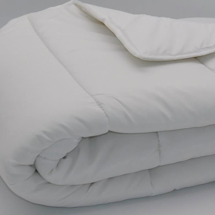 Couette Blanche 100% recyclée - 1 personne 140x200 - TEMPEREE - MORTREUX