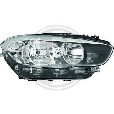 1281181 Feu phare gauche ( cote conducteur ) pour BMW Serie 1 de type F20 - F21 de 2015 a 2017 Look Origine