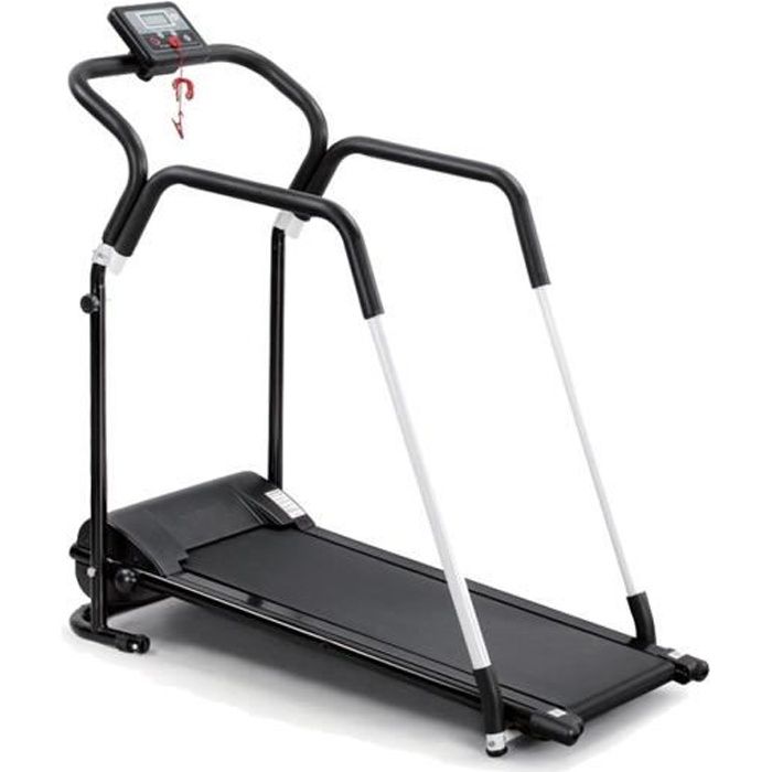 MAXOfit®Tapis de marche Greenline MF-16 Haute sécurité, idéal pour la rééducation ou pour personnes aux conditions physiques restrei