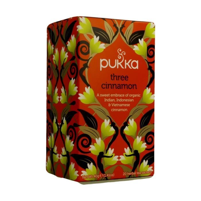 Pukka Infusion Trois Cannelles Bio 20 sachets