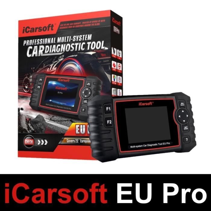 VALISE DIAGNOSTIC AUTO MULTIMARQUE OBD2 100% FRANCAIS ICARSOFT EU PRO