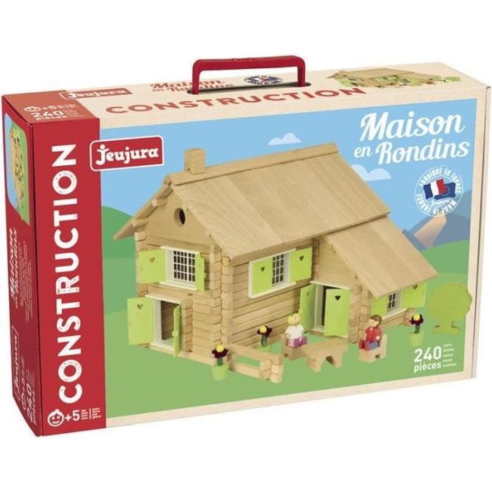 JEUJURA Maison en rondins - 240 pièces