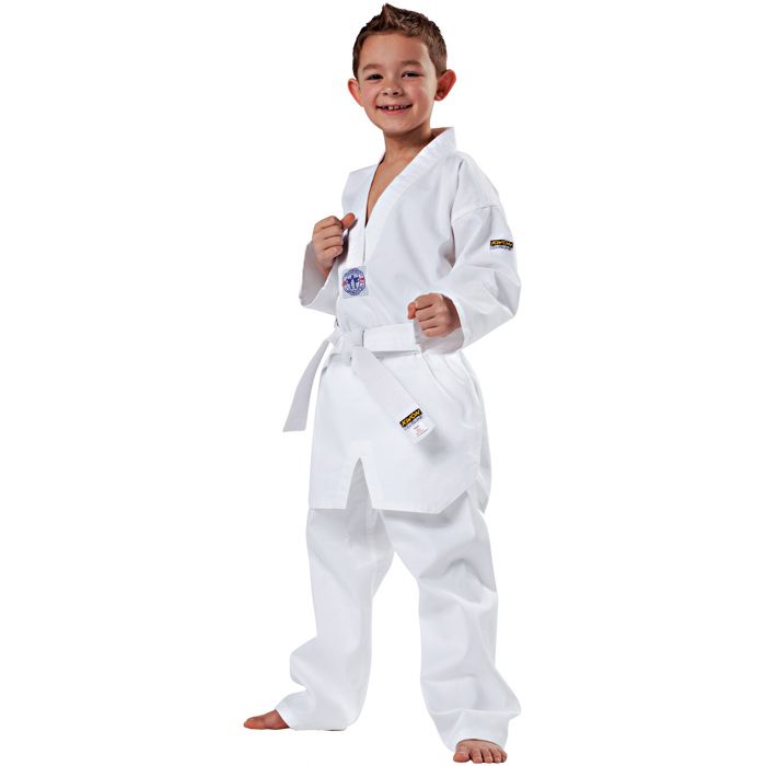 KWON Kimono pour Enfant Taedo Song Blanc Blanc 140 cm - 551003140