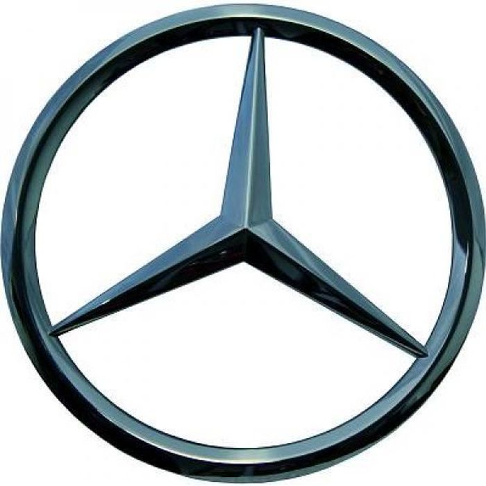 Emblème logo MERCEDES CLASSE ML (W163) de 98 à 05 - OEM : 1638880086