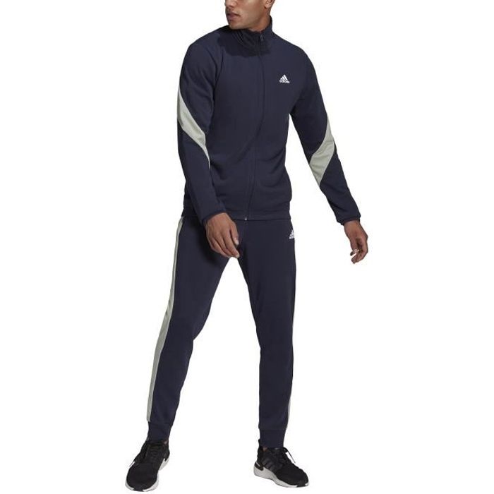 Adidas Survêtement pour Homme Sportswear Cotton Bleu