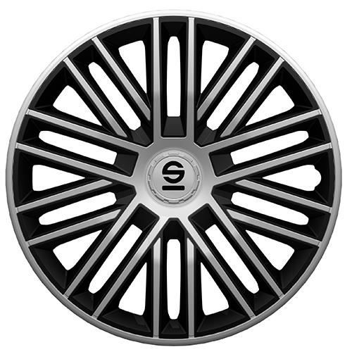 4 ENJOLIVEURS 14'' BERGAMO ARGENT - NOIR