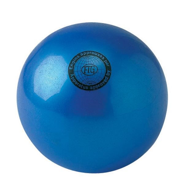 Ballon de gymnastique en PVC 190 mm BLEU