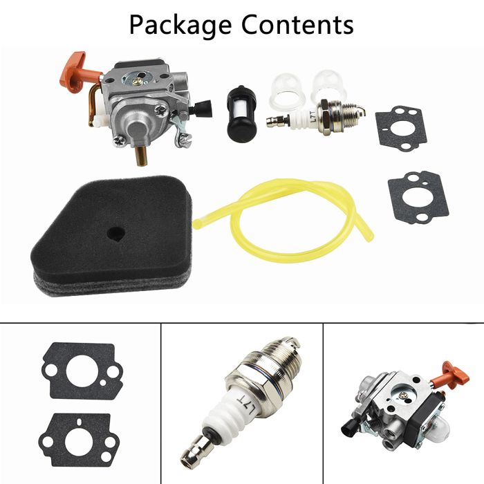 Carburetor Rebuild Kit For Stihl HL100, HL100K, KM90, KM90R - Fits C1Q-S173/S174 Models-1277836