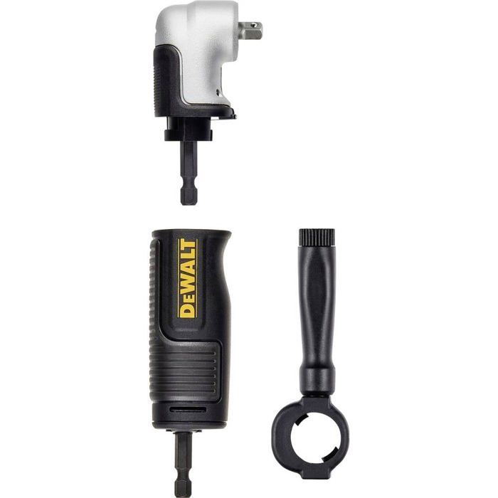 Renvoi d'angle porte douille DEWALT Fixation d'angle 14' DT20504 QZ - vue 2