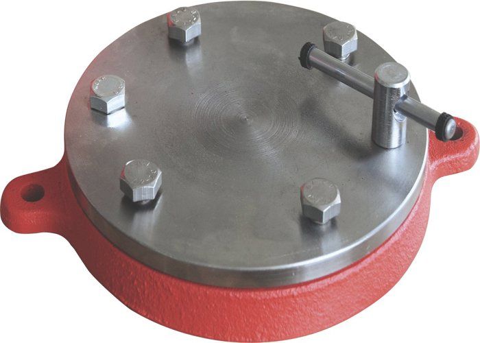 KS Tools Rundteller Für Schraubstock - 150 Mm Durchmesser Backenauflage