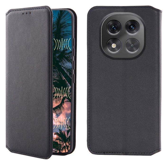 Coque Portefeuille Effet Cuir Pour Xiaomi 12/12X/12T Pro/12 Lite | Noir, Avec Verre Trempé Inclus - Neuf
