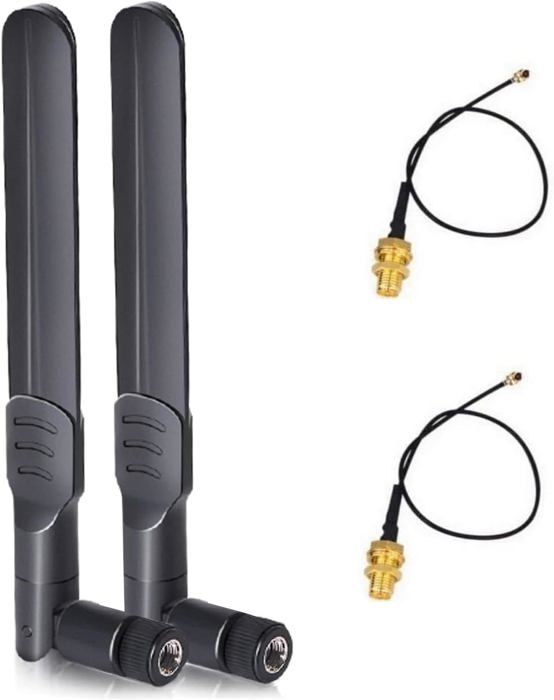 Cikonielf Antenne UAV 2 pièces 3DBI antenne à Gain élevé bande complète
