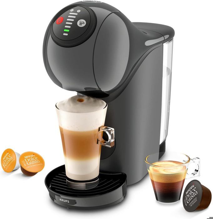 Machine à café - Nescafé Dolce Gusto - Krups Genio S KP243B10 - 08 L - 15 bars - Arrêt automatique - Nescafe dolce gusto