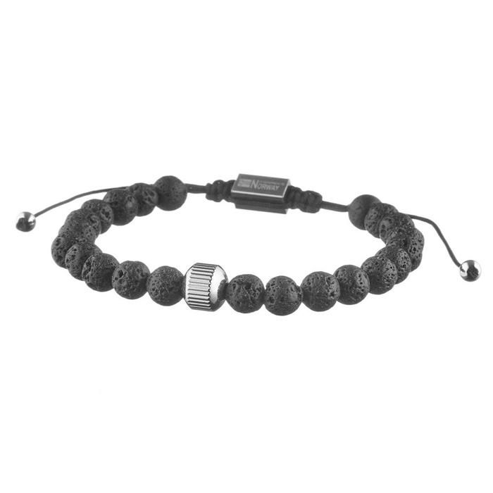 Bracelet Perles Noir Homme Geographical Norway 315051
